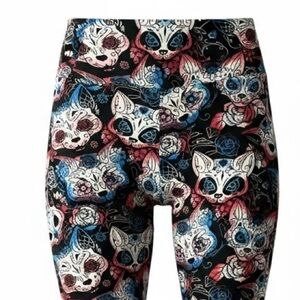 NWOT - LuLaRoe Cat Face OS Leggings
